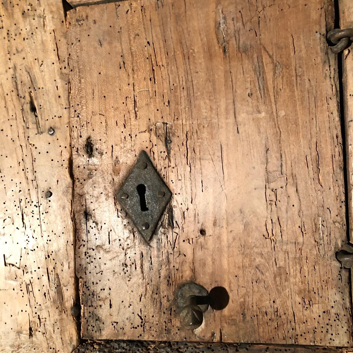 17 th French primitive cabinet 