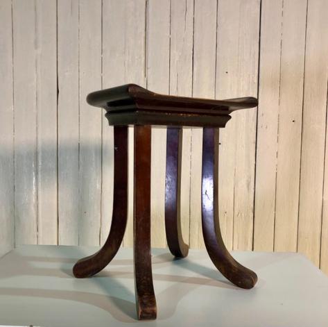 1880 arts and crafts stool 