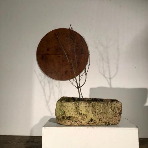 19 th large stone planter 