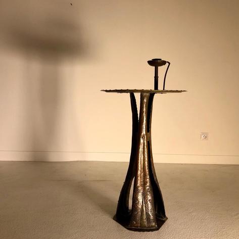 1900 arts and crafts pedestal table