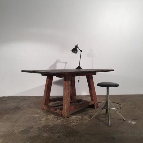 1900 painted work table