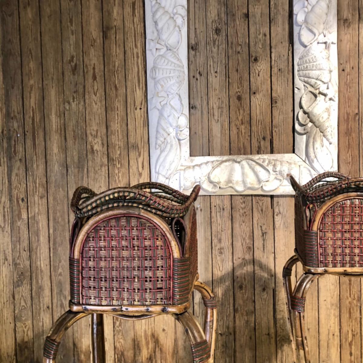 1900 rattan planters 