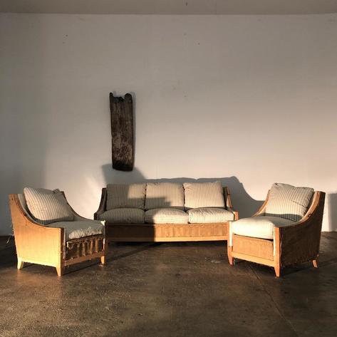 1940 armchairs and sofa 