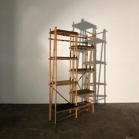 1950 bamboo shelves 