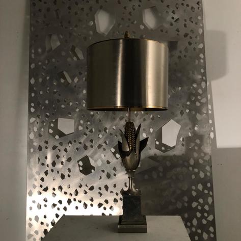 1950 brass lamp “Charles et fils”