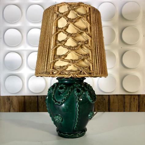 1950 ceramic lamp