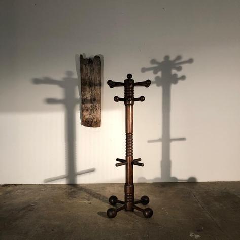 1950 French coat rack 
