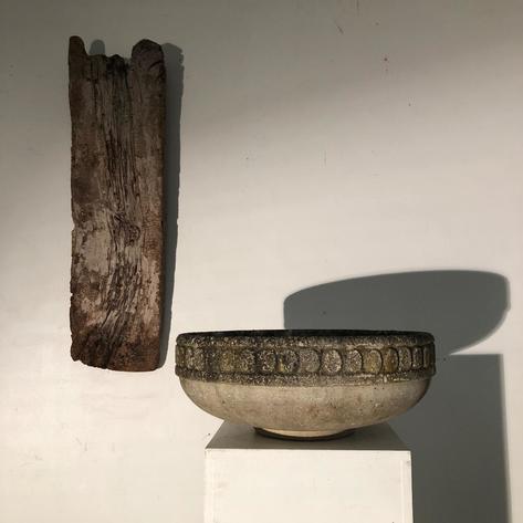 1950 neo classic concrete planter 