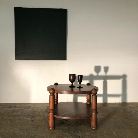 1950 oak coffee table 