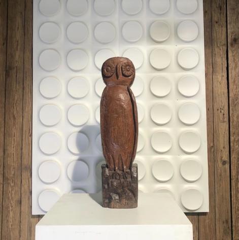 1950 owl sculpture 