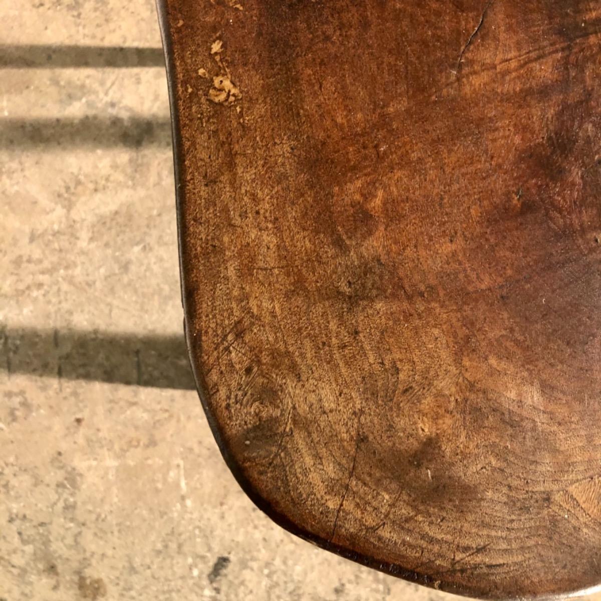 1950 primitive side table 