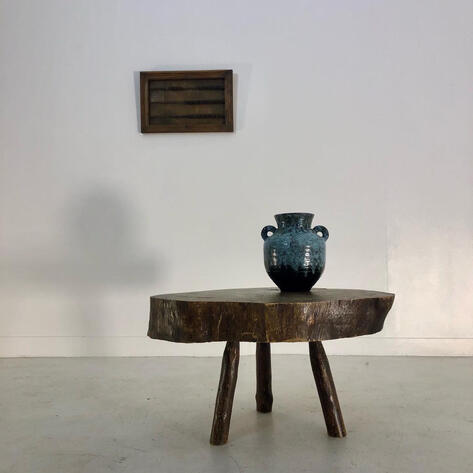 1950 primitive side table