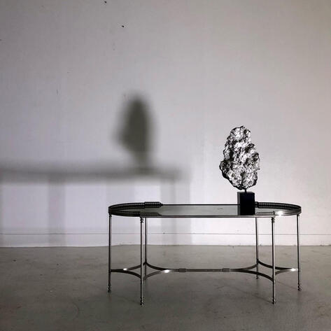 1950 silver coffee table