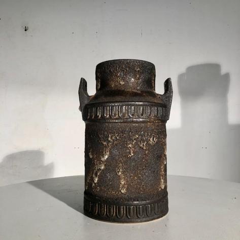 1960 brutalist ceramic vase