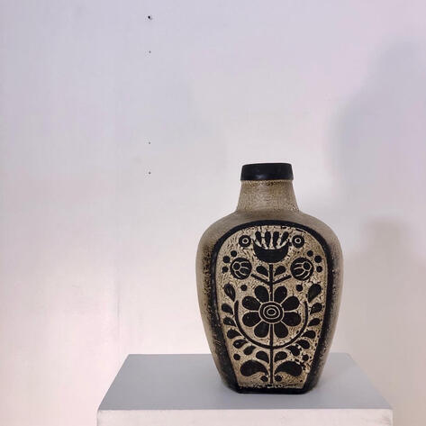 1960 ceramic vase 