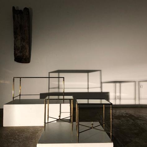 1960 copper nesting tables