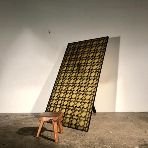 1960 fiberglass decorative panel