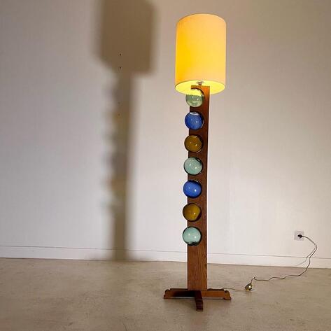 1960 French floor lamp