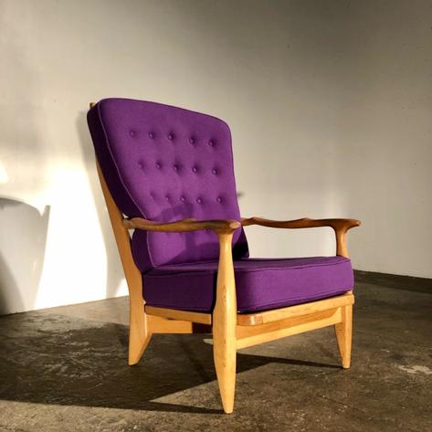 1960 guillerme et chambron armchair
