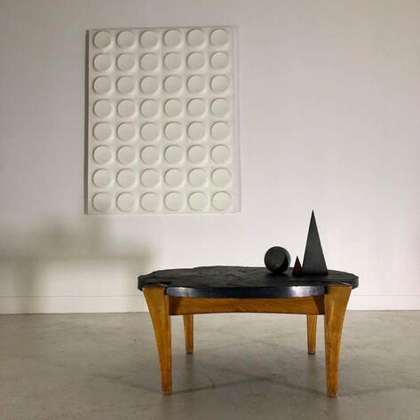 1960 low brutalist table