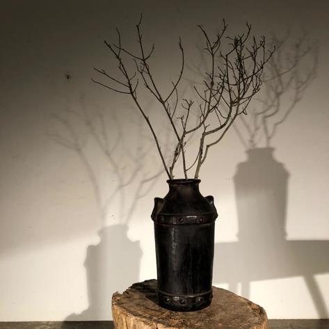 1960 primitive ceramic vase