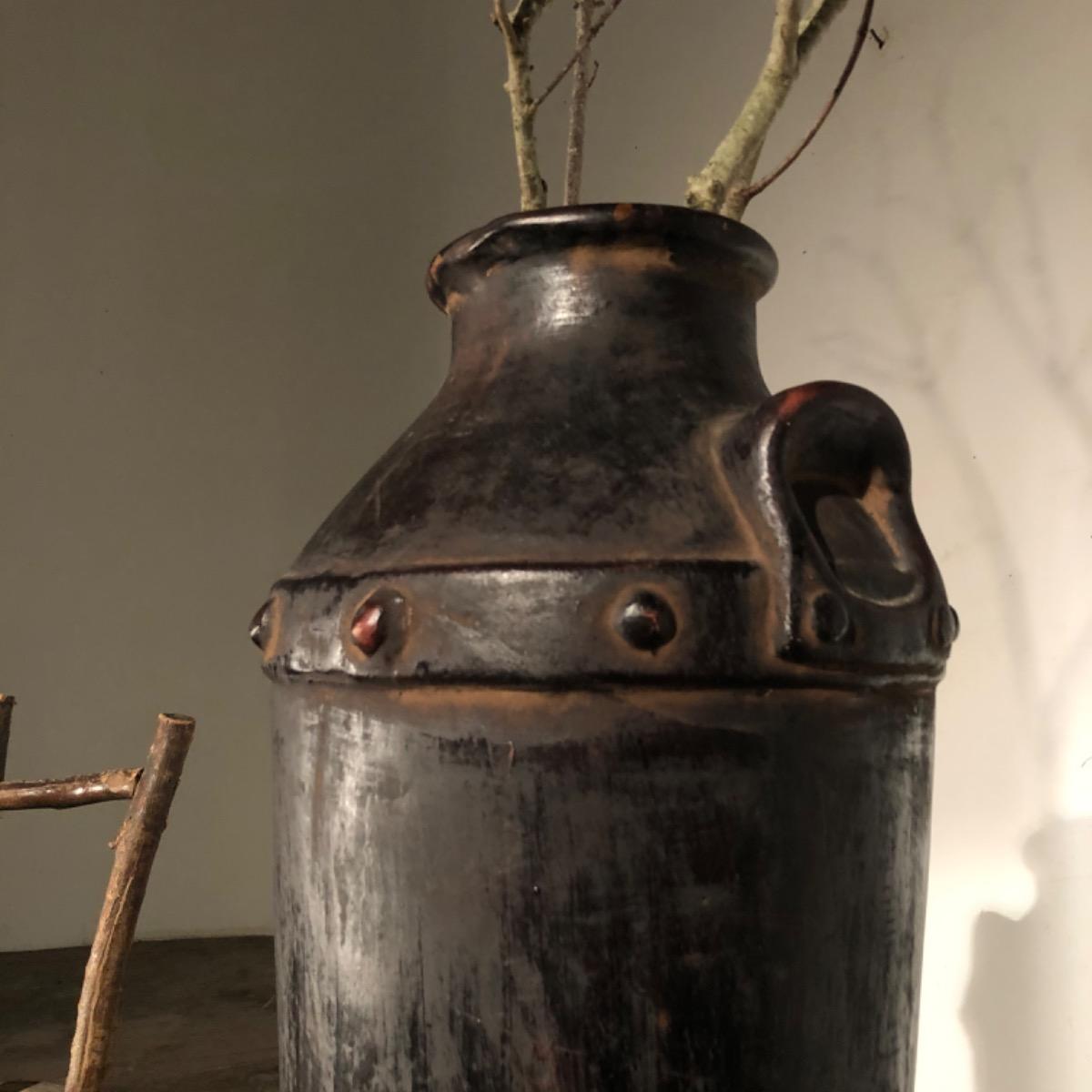 1960 primitive ceramic vase