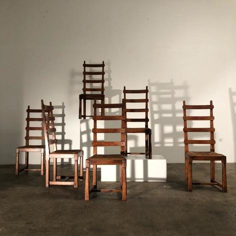 1960 rustic modern chairs 