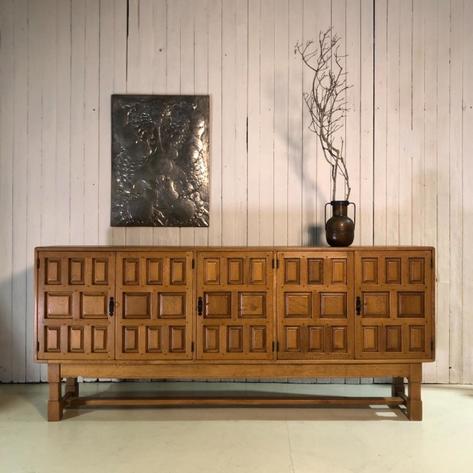 1960 rustic modern sideboard 