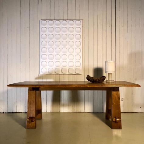 1960 rustic modern table 
