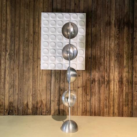 1970 aluminum sculpture 