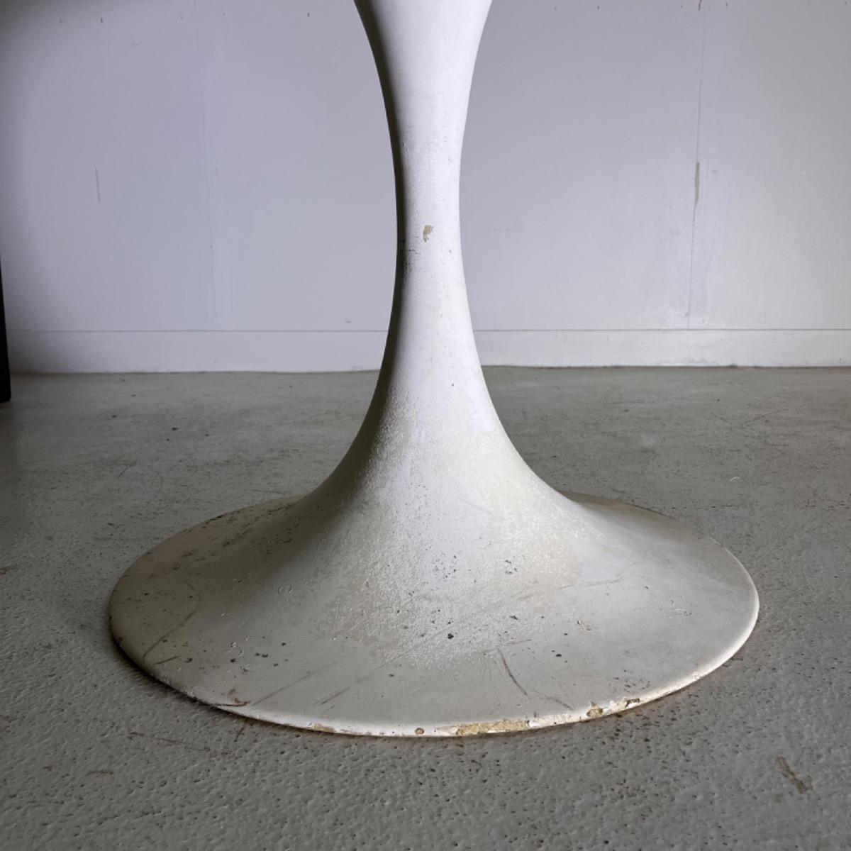 1970 French outdoor fiberglass table 