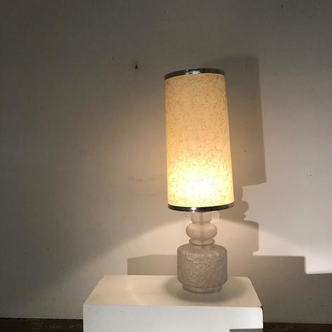 1970 glass lamp