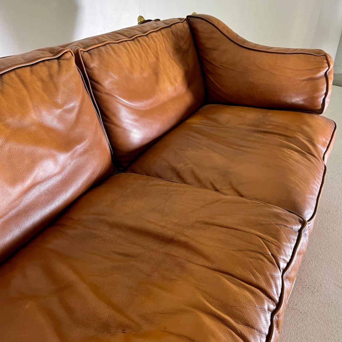 1970 leather sofa 