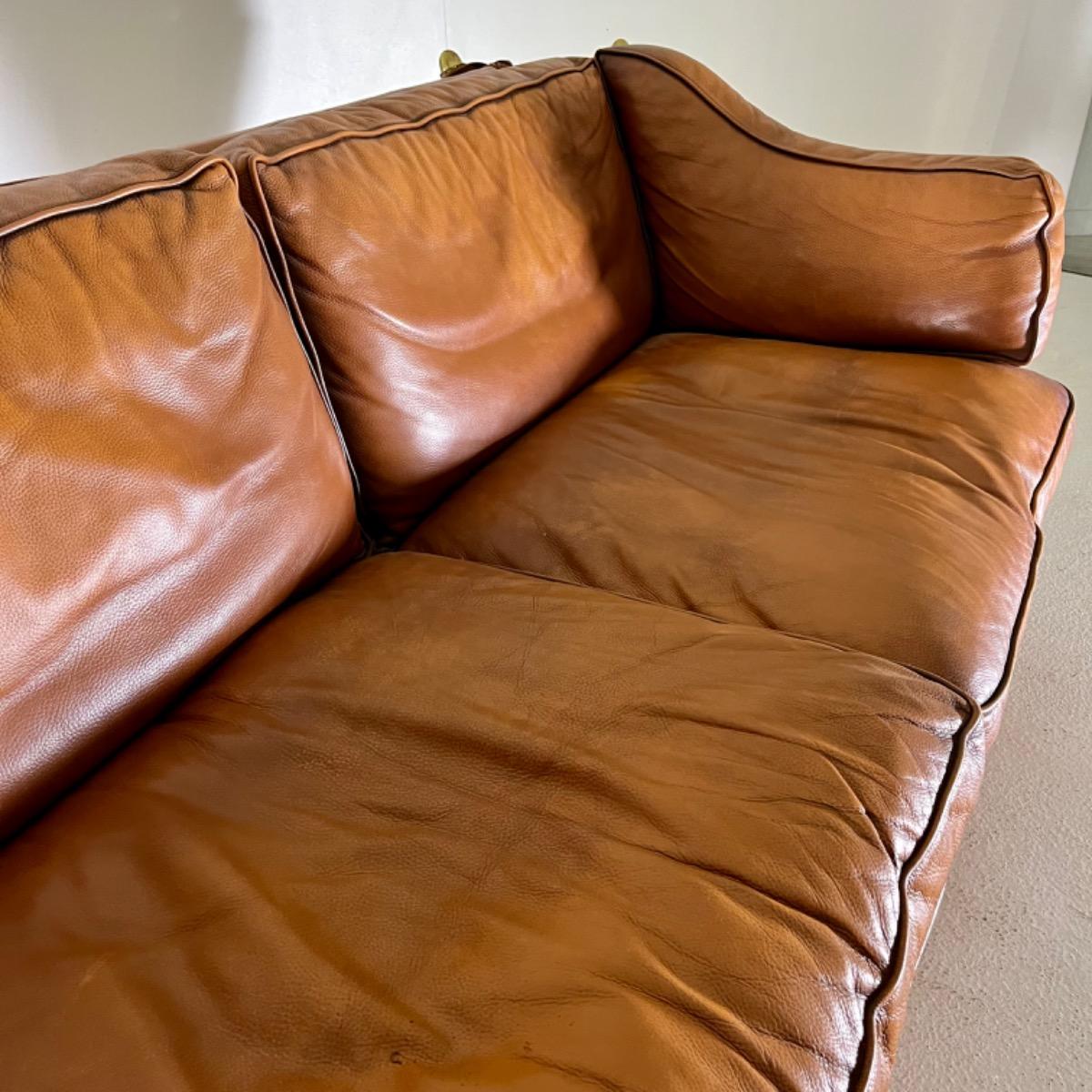 1970 leather sofa 