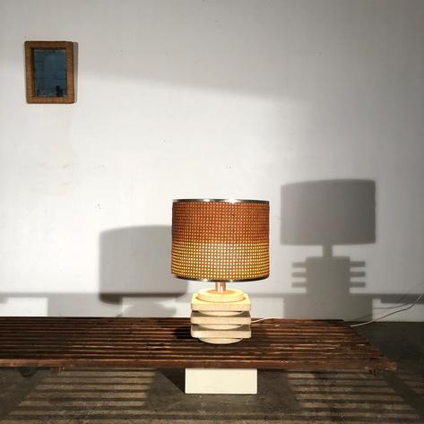 1970 stone lamp