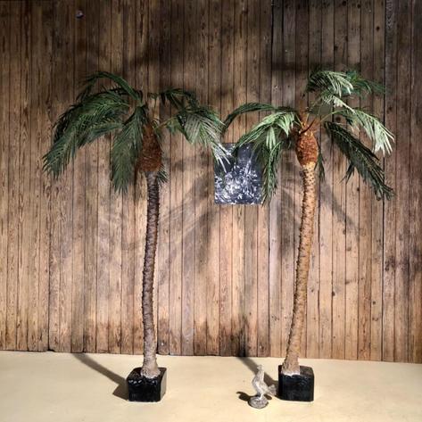 1980 decorative resin palm trees