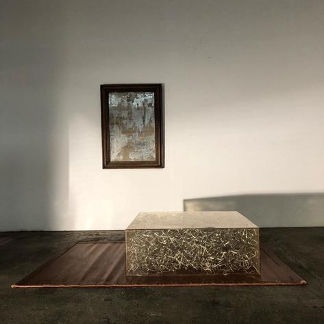 1980 table or console or sculpture 