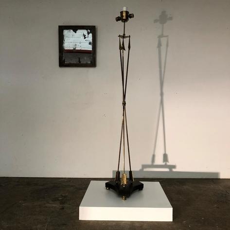 1940 french neoclassic  floor lamp