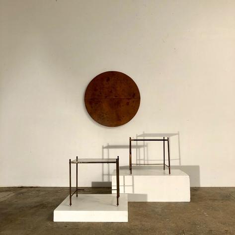 pair of 1950 side table 