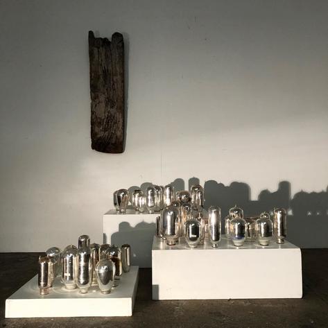 44 mercury glass elements 