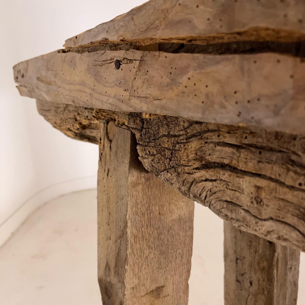 French 19 th primitive console 