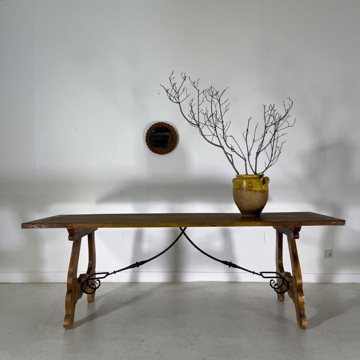 French 1930 Spanish style table