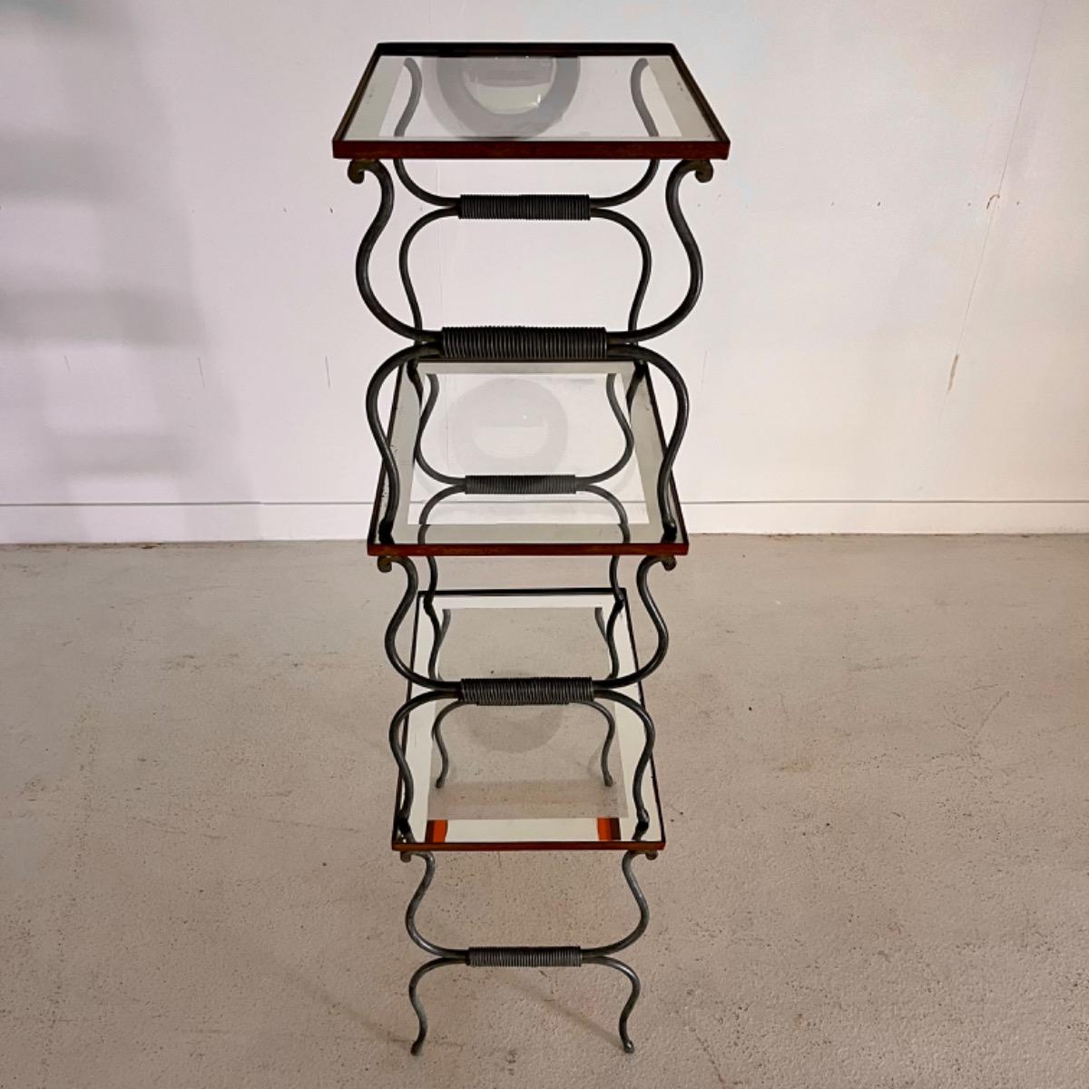 French 1940 nesting tables 