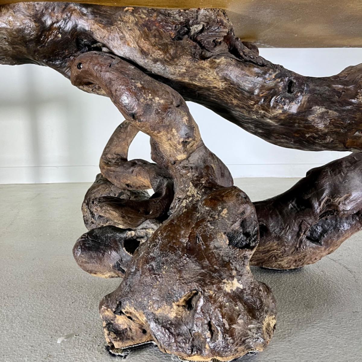 French 1960 primitive table 