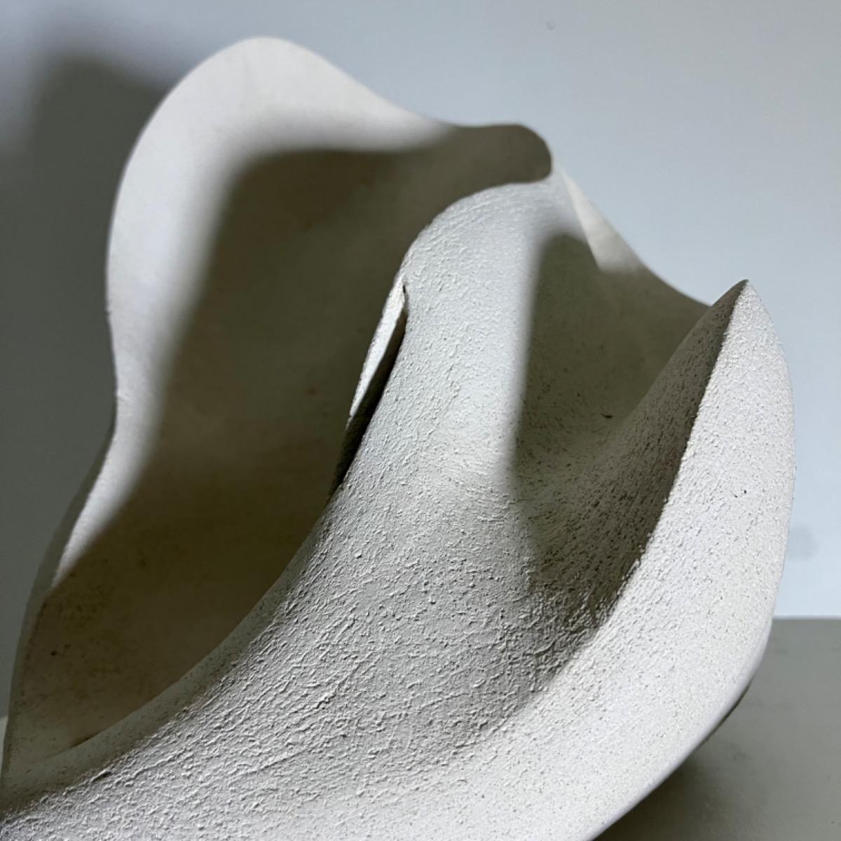 French 1970 anonymous limestone sculpture 