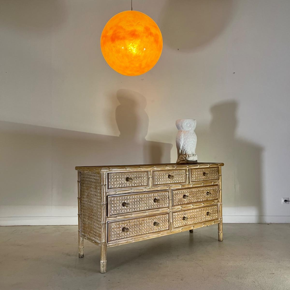 French 1970 chest of drawers 