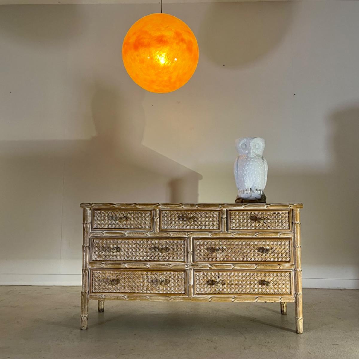 French 1970 chest of drawers 