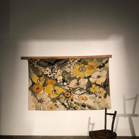 French 1970 tapestry 