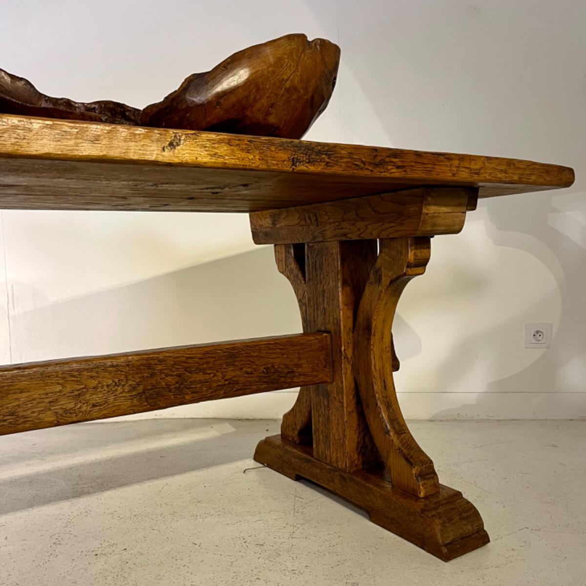 French oak farm table 