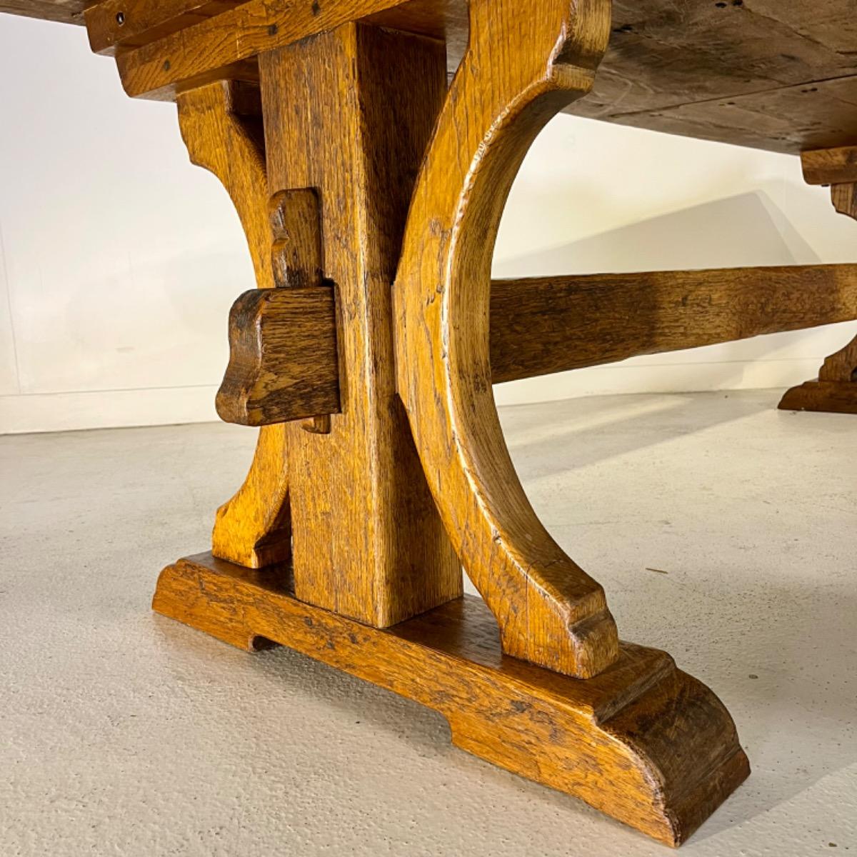 French oak farm table 